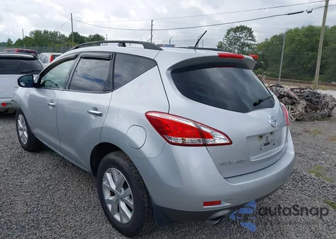 2012 Nissan Murano Sv from USA, damaged, VIN JN8AZ1MUXCW117118